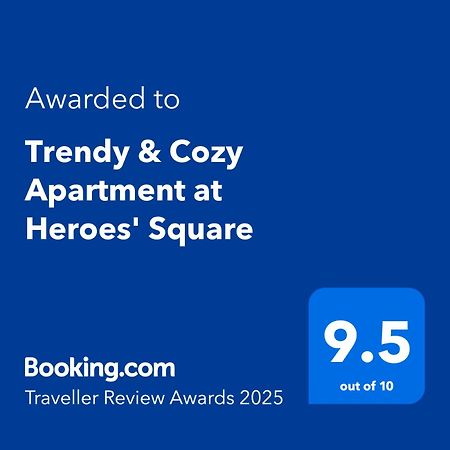 Trendy & Cozy Apartment At Heroes' Square بودابست المظهر الخارجي الصورة